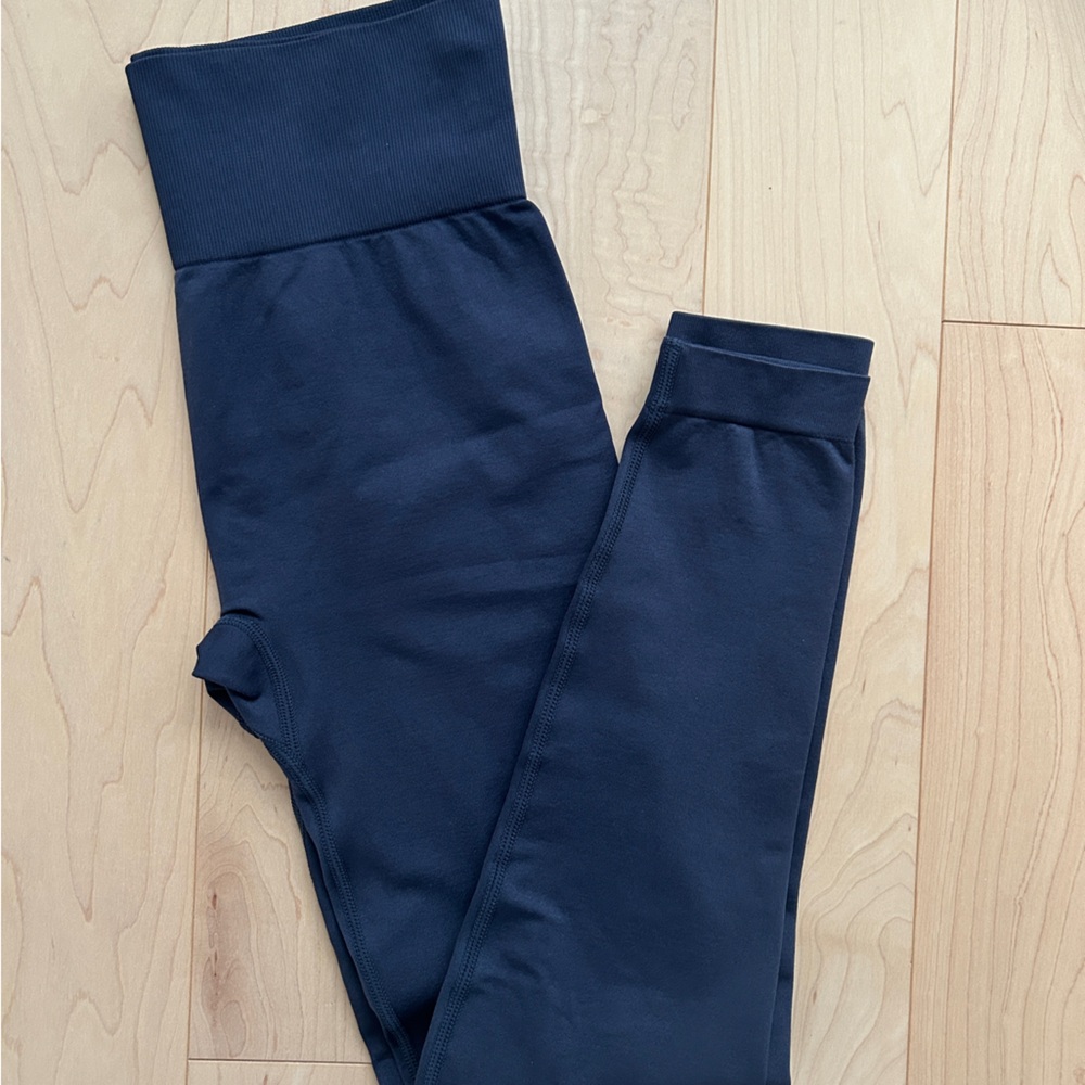 Knix Blue Seamless Leggings - Picture 5 of 6